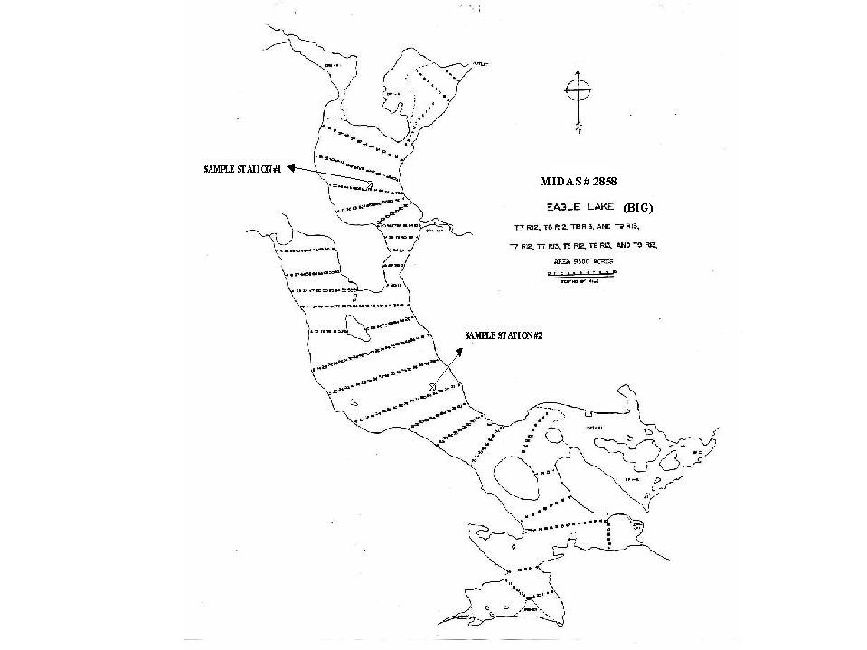 Eagle Lake Depth Chart