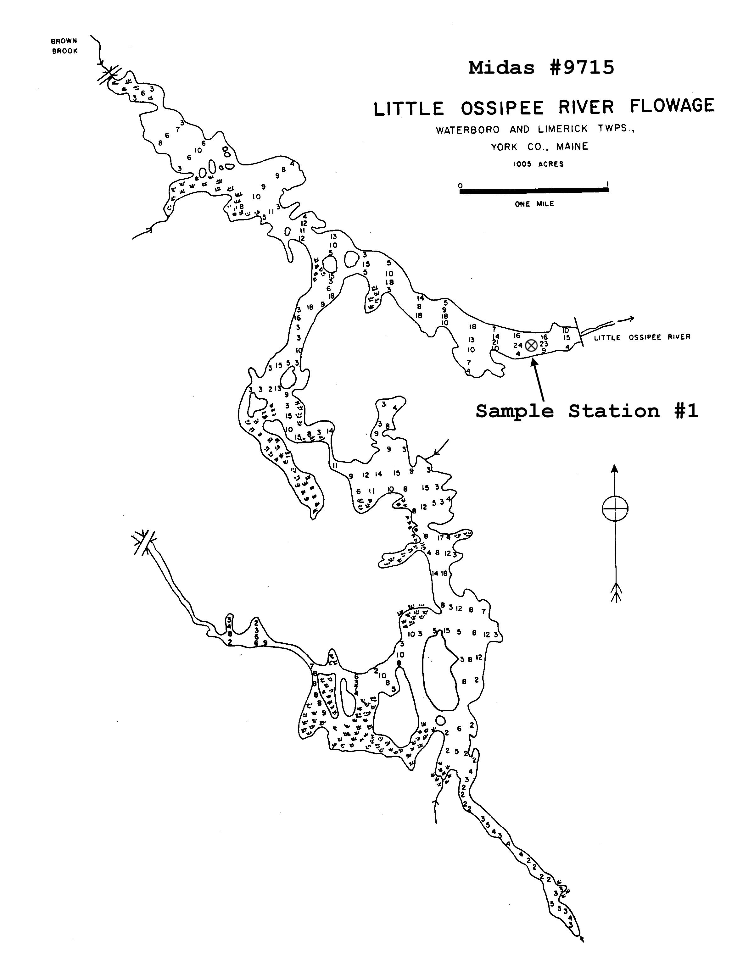 Ossipee Lake Depth Chart