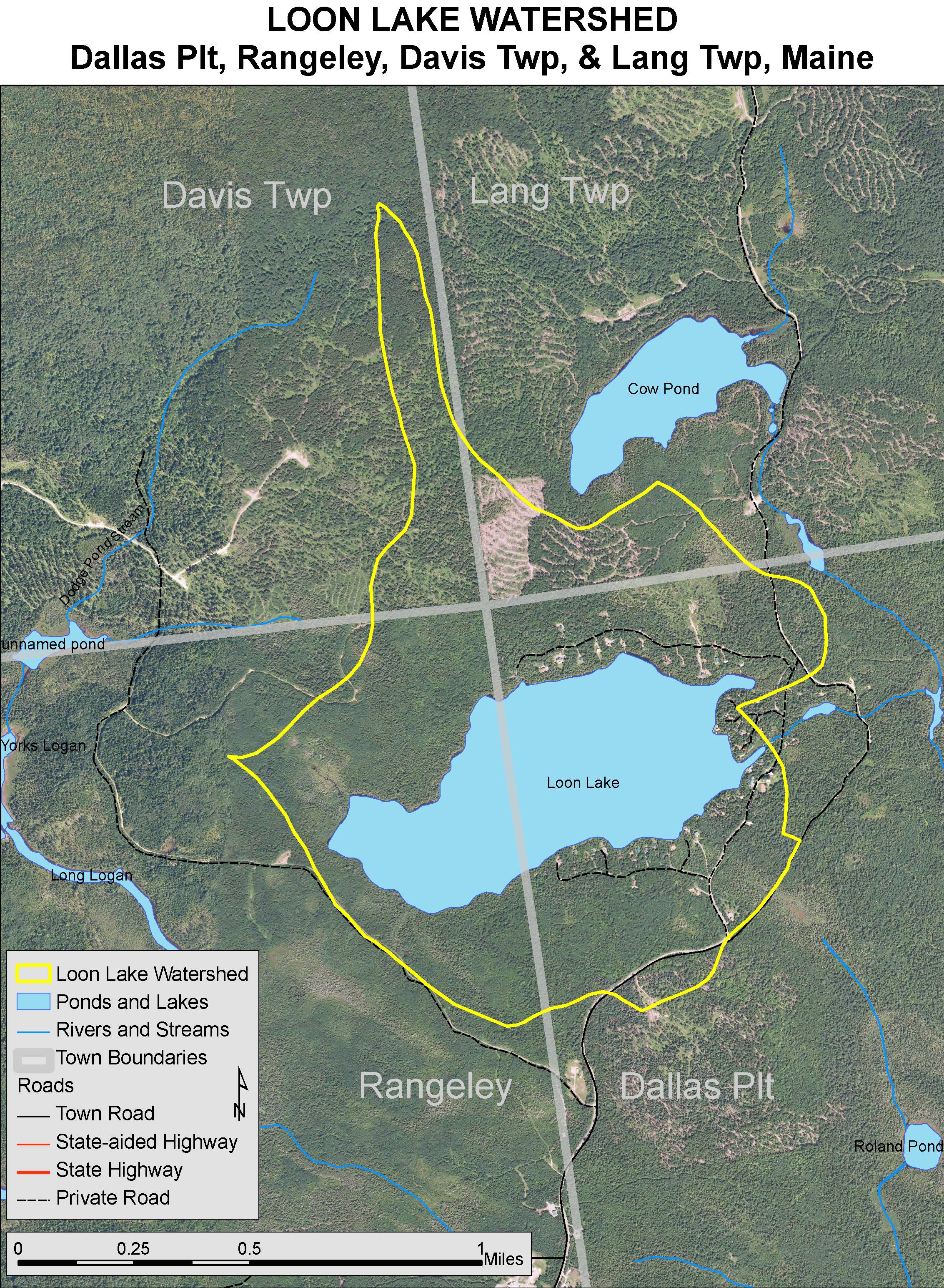 Loon Lake Depth Chart