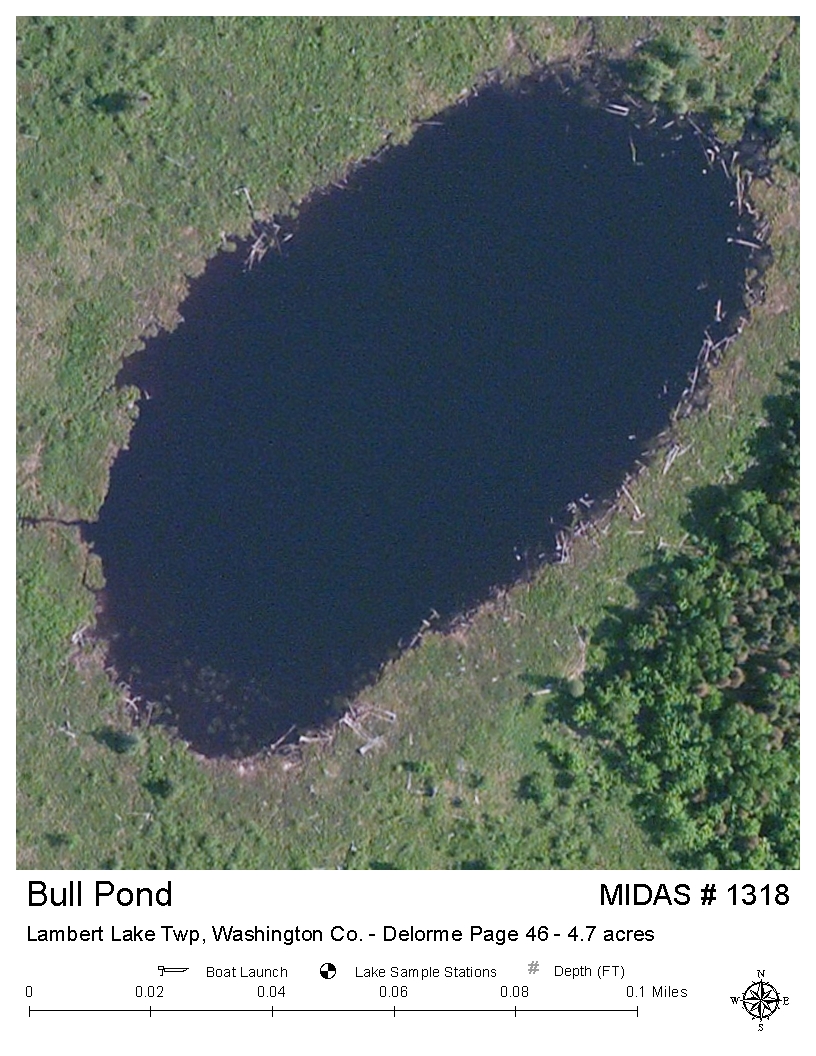 Lakes of Maine - Lake Overview - Bull Pond - Lambert Lake Twp ...