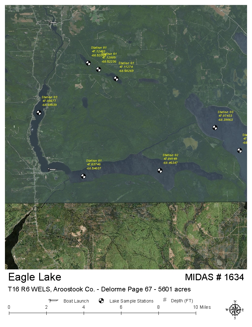 Eagle Lake Depth Chart